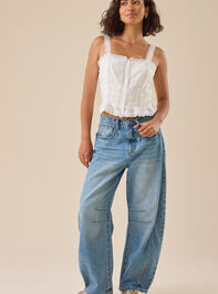 Wesley Lace Tank Detail 2 - TULLABEE