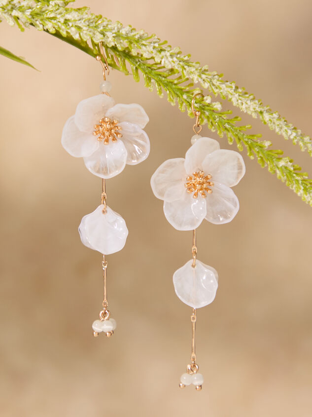 Serenity Blossom Earrings Detail 2 - TULLABEE