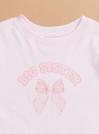 Big Sister Bow Tee - TULLABEE