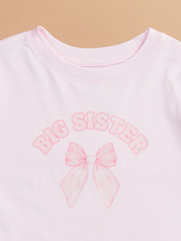 Big Sister Bow Tee - TULLABEE