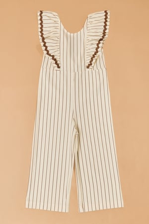 Sienna Rick Rack Striped Jumpsuit - Altar'd State