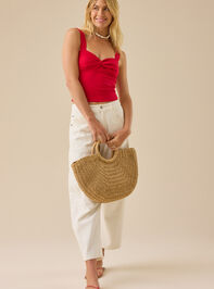 Blake Twist Front Tank Detail 2 - TULLABEE