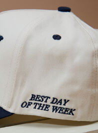 Sunday Funday Trucker Hat Detail 2 - TULLABEE