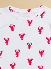 You're My Lobster Lounge Set Detail 2 - TULLABEE