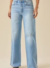 Kya Wide Leg Baggy Jean Detail 2 - TULLABEE