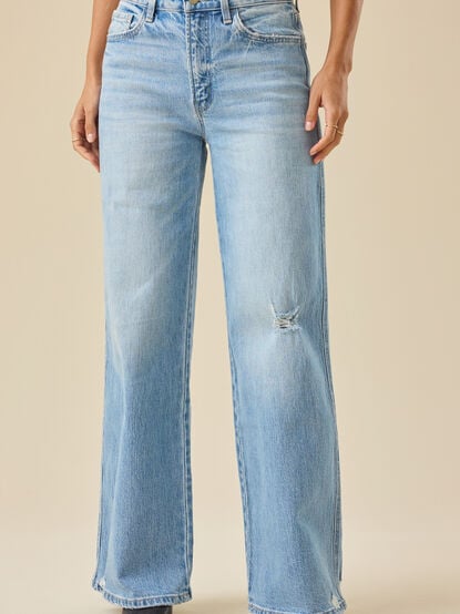 Kya Wide Leg Baggy Jean - TULLABEE