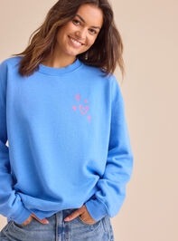 Jesus Paid Crewneck Detail 2 - TULLABEE