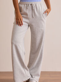 Comfort Cuff Lounge Pants Detail 3 - TULLABEE