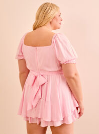Haisley Double Layered Romper Detail 4 - TULLABEE