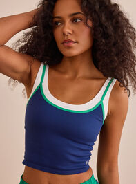 Sidekick Layered Tank Detail 2 - TULLABEE