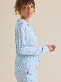 Piper Floral and Fruit Sleep Top Detail 3 - TULLABEE