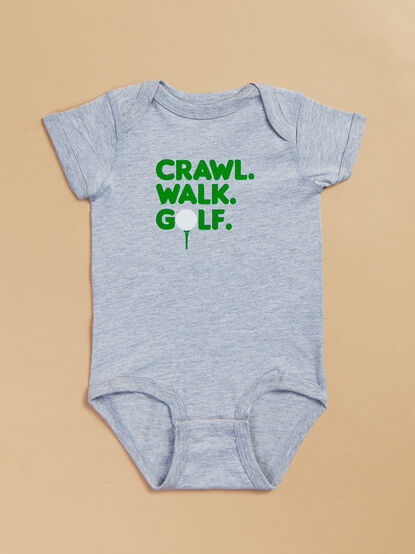 Crawl Walk Golf Bodysuit - TULLABEE