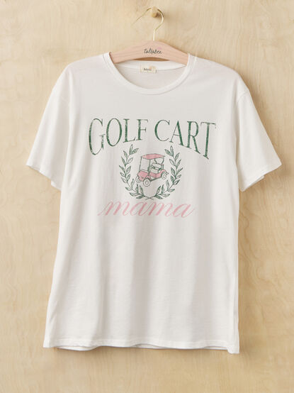 Golf Cart Mama Graphic Tee - TULLABEE