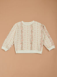 Lizzie Floral Sweatshirt - TULLABEE