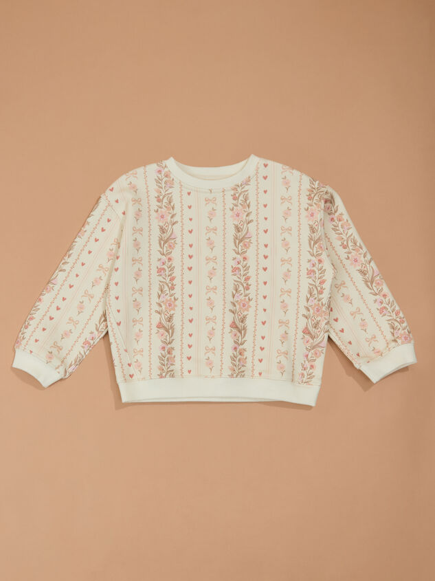 Lizzie Floral Sweatshirt - TULLABEE