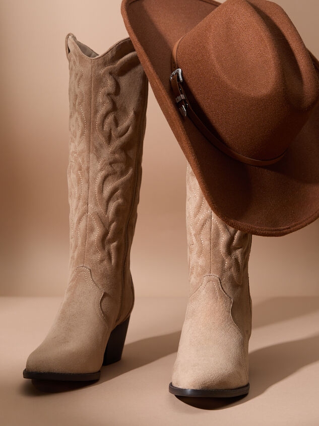 Margot Stitched Western Boot Detail 4 - TULLABEE