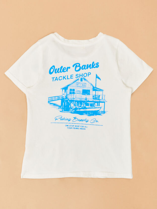 Outer Banks Short Sleeve Tee Detail 3 - TULLABEE