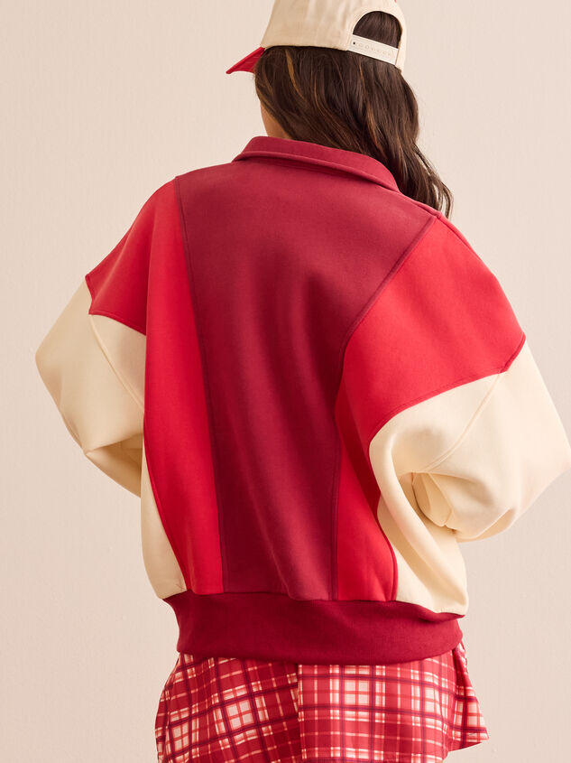 Peak Balloon Sleeve Pullover Detail 6 - TULLABEE