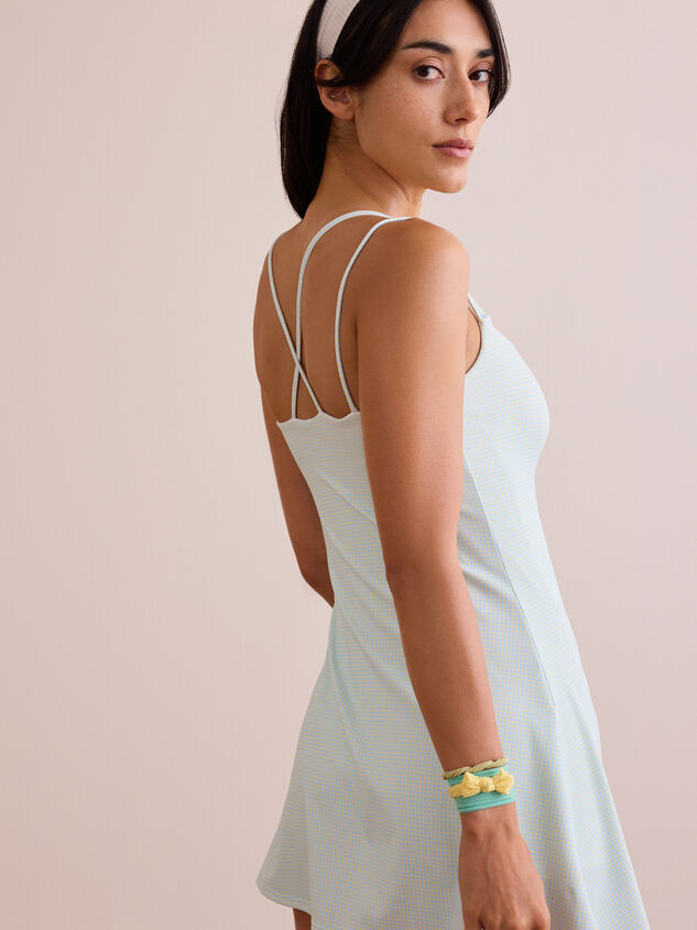 Ultimate Strappy Gingham Dress Detail 3 - TULLABEE