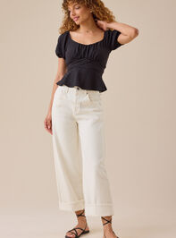 Lola Crossover Top Detail 2 - TULLABEE