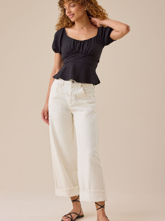 Lola Crossover Top Detail 2 - TULLABEE