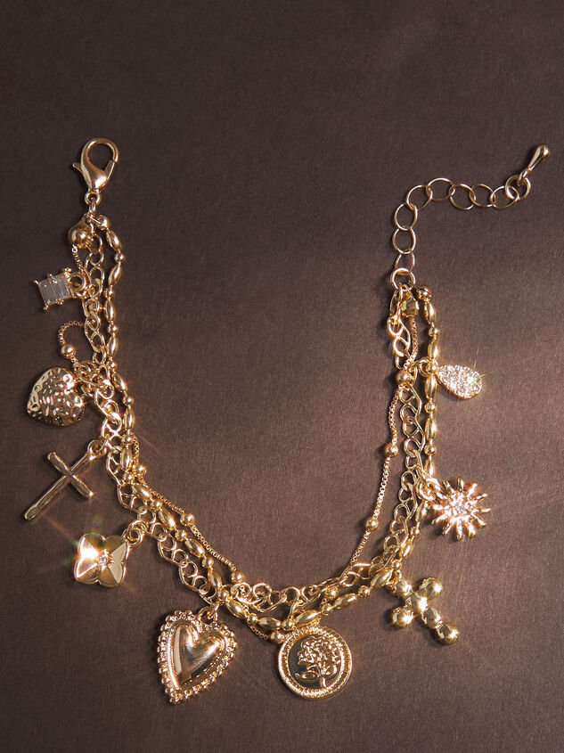 Bubble Charm Dangle Bracelet Set Detail 2 - TULLABEE