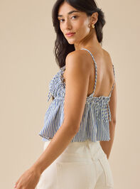 Jess Gingham Ruffle Top Detail 3 - TULLABEE