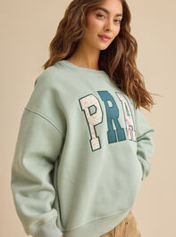 Pray Pullover Detail 2 - TULLABEE