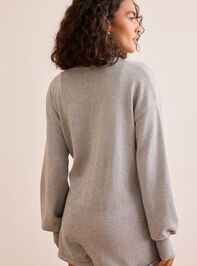 Cabin Cozy Knit Romper Detail 6 - TULLABEE