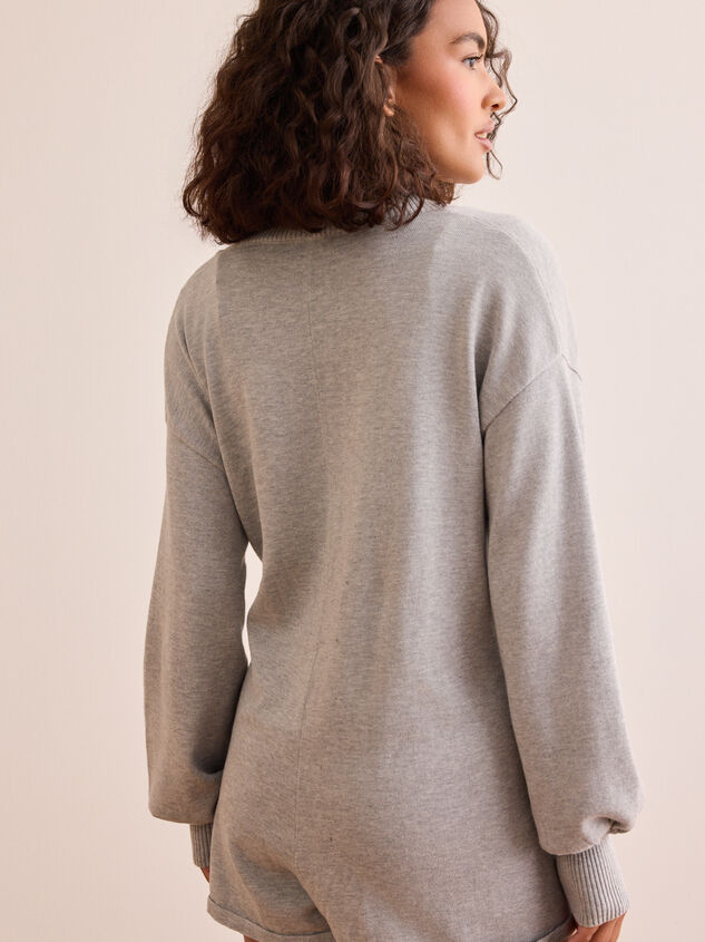 Cabin Cozy Knit Romper Detail 6 - TULLABEE