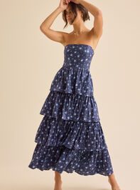 Finley Floral Maxi Dress Detail 3 - TULLABEE