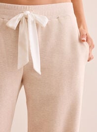 Full Sprint Wide Leg Sweatpants Detail 4 - TULLABEE