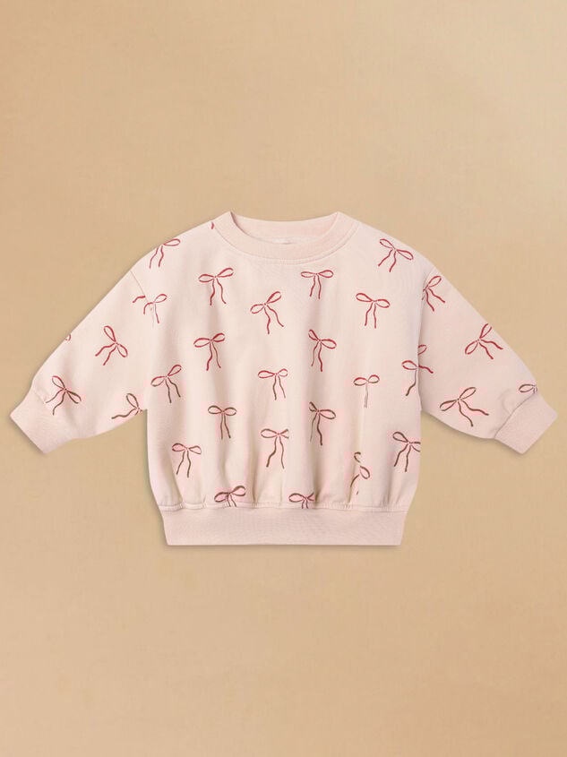 Ruth Bows Sweatshirt by Quincy Mae - TULLABEE