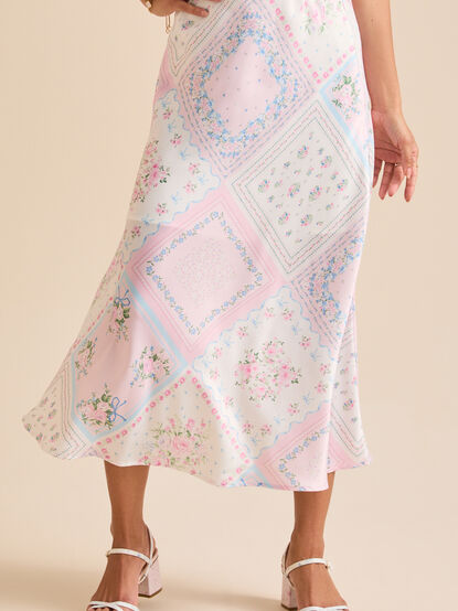 Emery Floral Midi Skirt - TULLABEE