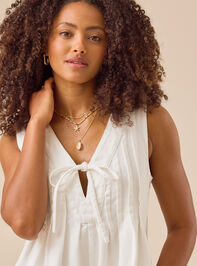 Evie Denim Romper Detail 2 - TULLABEE