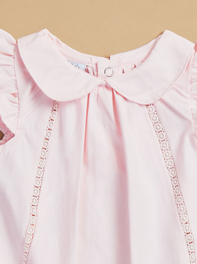 Abigail Peter Pan Collar Bubble by Mudpie Detail 2 - TULLABEE