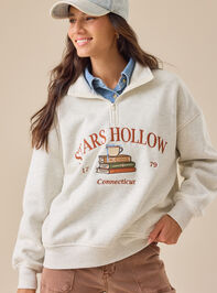 Quarter-Zip Stars Hollow Pullover - TULLABEE