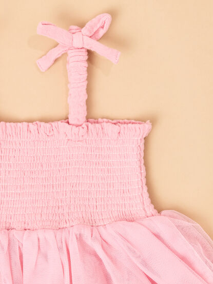 Charlotte Smocked Tutu Bubble - TULLABEE