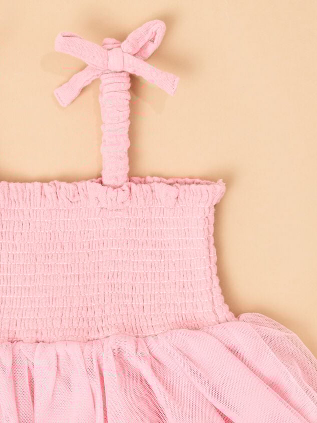 Charlotte Smocked Tutu Bubble Detail 2 - TULLABEE