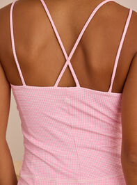 Gingham Serves Up Dress Detail 5 - TULLABEE