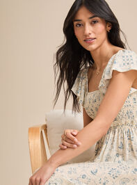 Francesca Tile Dress by Rylee + Cru Detail 2 - TULLABEE