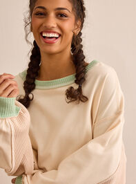 Everest Glide Pieced Long Sleeve Detail 3 - TULLABEE