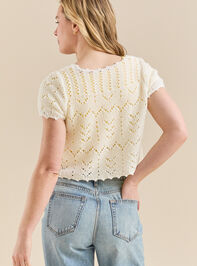 Lucia Tie Front Top Detail 4 - TULLABEE