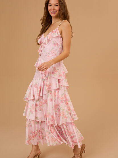 Shannon Floral Maxi Dress - TULLABEE