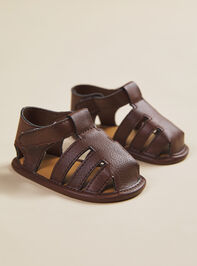 Clark Fisherman Baby Sandal Detail 2 - TULLABEE