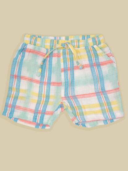 Joshua Plaid Shorts - TULLABEE
