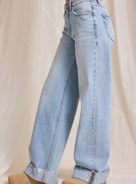Hart Roll Cuff Jeans Detail 4 - TULLABEE