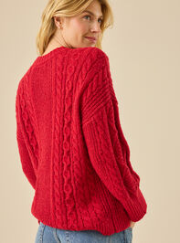 Kassidy Oversized Crew Neck Detail 4 - TULLABEE