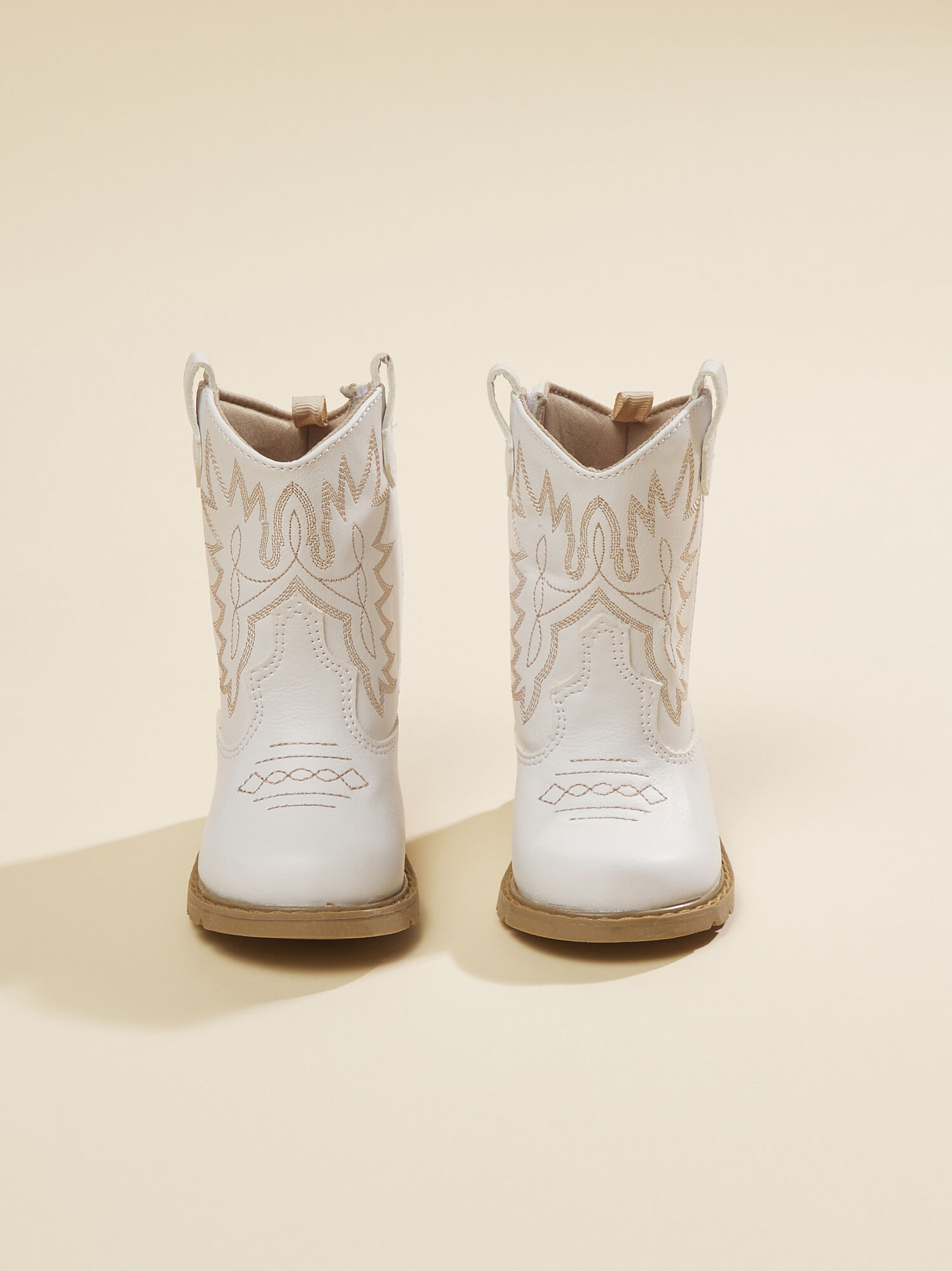 Little girl white cowboy boots shop