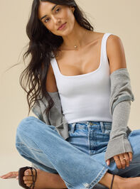 Brooke Ribbed Sleeveless Bodysuit - TULLABEE